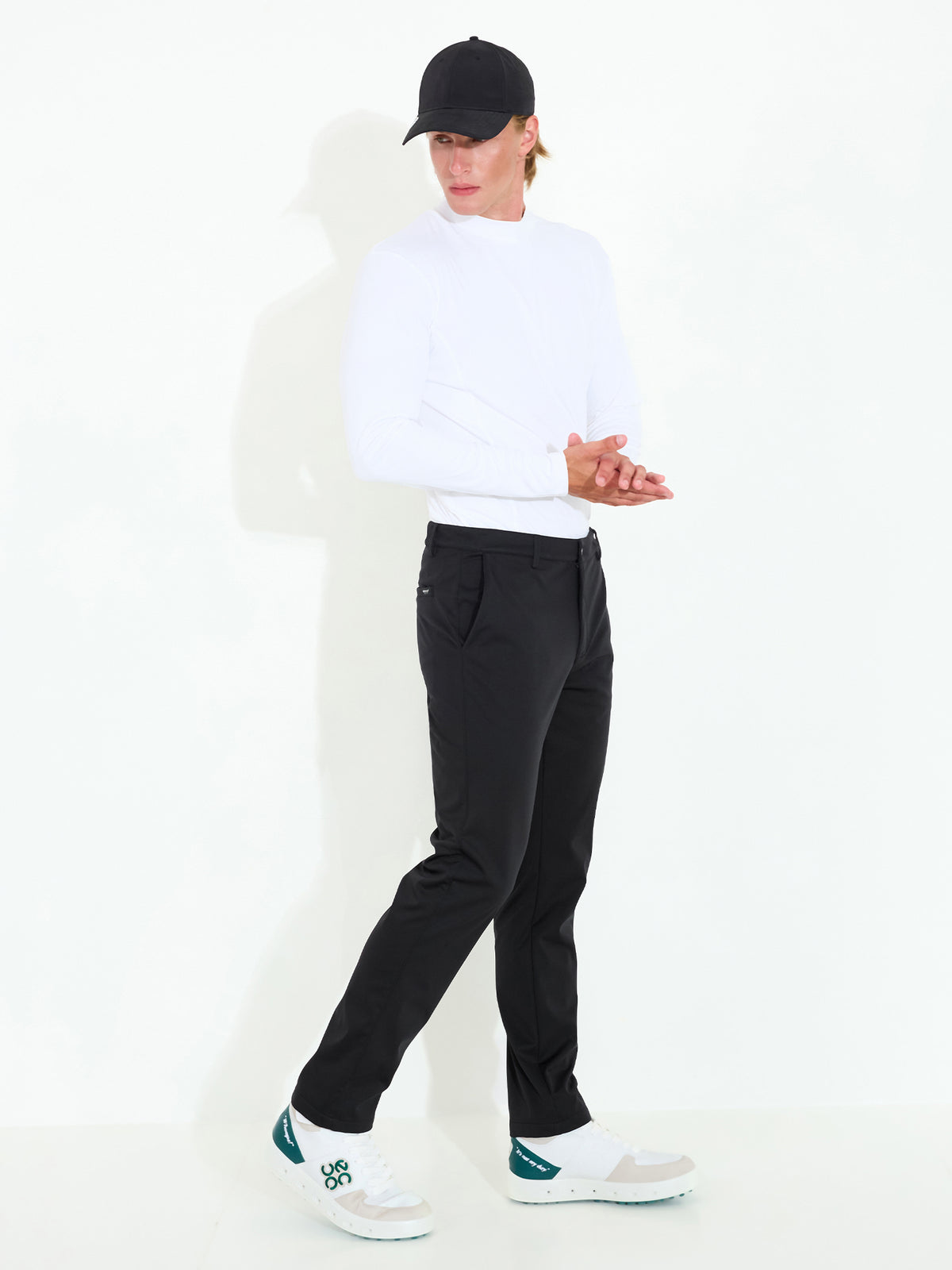Mens Muirfield softshell trousers - black