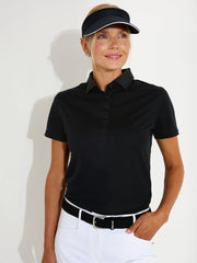Lds Cray drycool polo - black