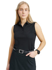 Lds Cray drycool sleeveless - black