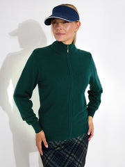 Lds Liffin knitted windstopper - course green