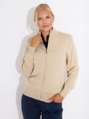 Lds Liffin knitted windstopper - sandshell