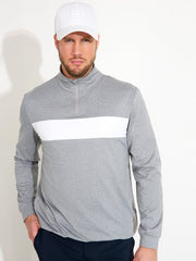 Mens Club midlayer - lt.greymelange