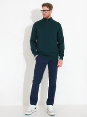 Mens Liffin knitted windstopper - course green