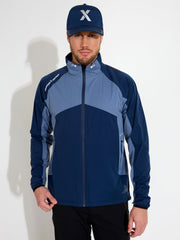 Mens Pitch 37.5 technology rainjacket - dusty blue