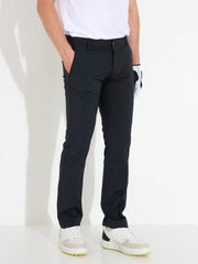 Mens Cleek flex trousers - black