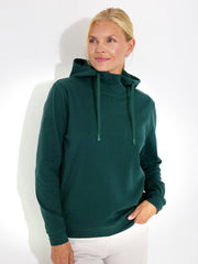 Lds Banff hoodie - course green