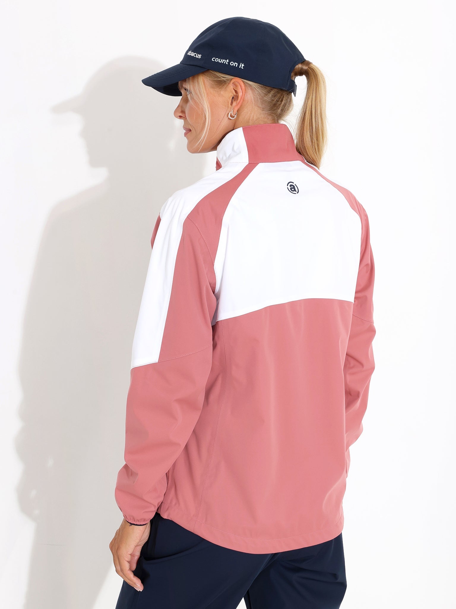 Lds Bounce rainjacket - dusty rose – Abacus Sportswear