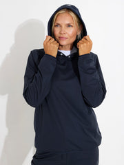 Lds Bounce waterproof hoodie - navy