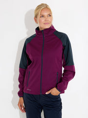 Lds Muirfield softshell jacket - beetroot