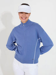 Lds Niblick fullzip - horizon blue