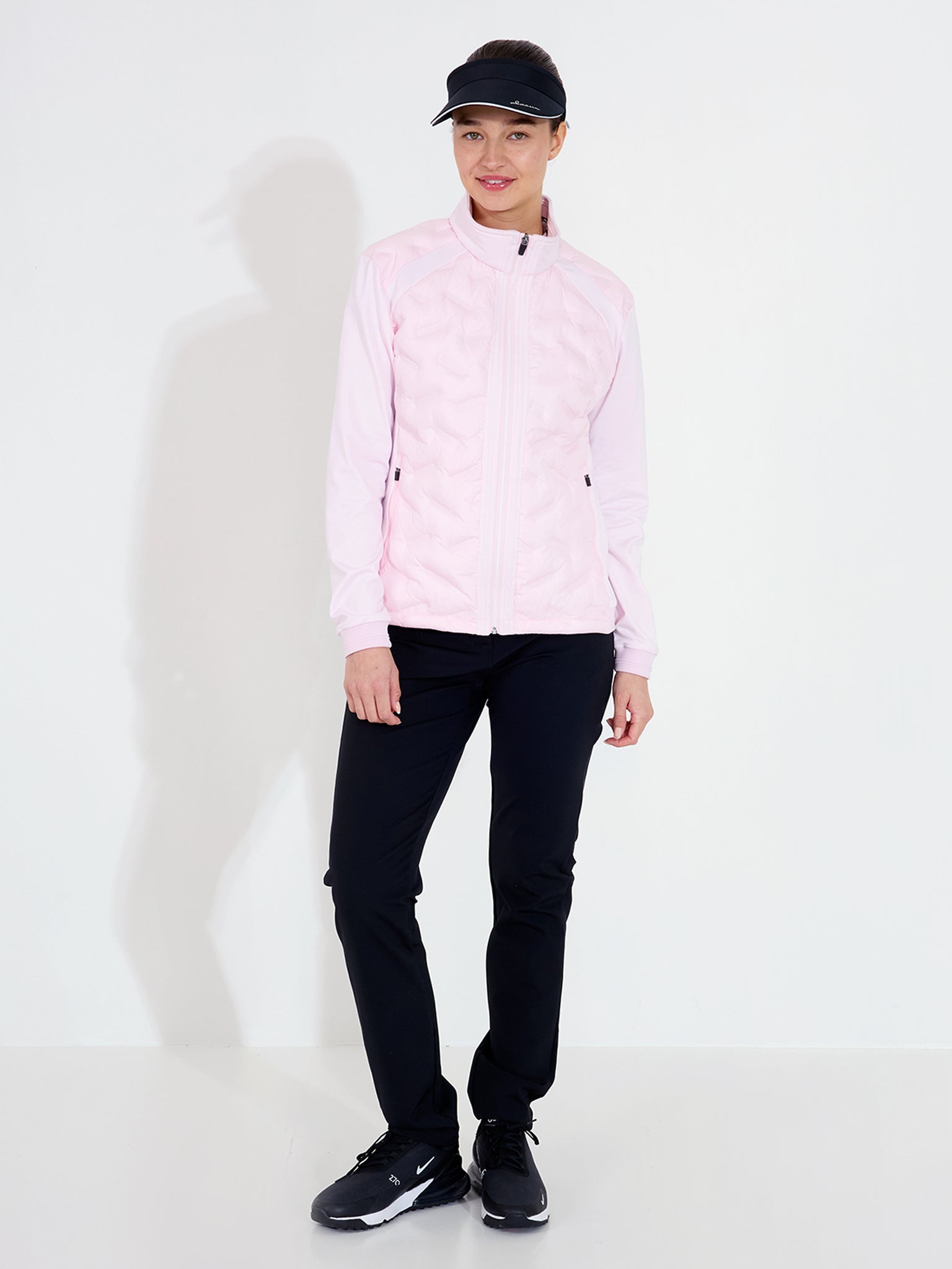 Lds Portrush hybrid jacket - lt.pink – Abacus Sportswear