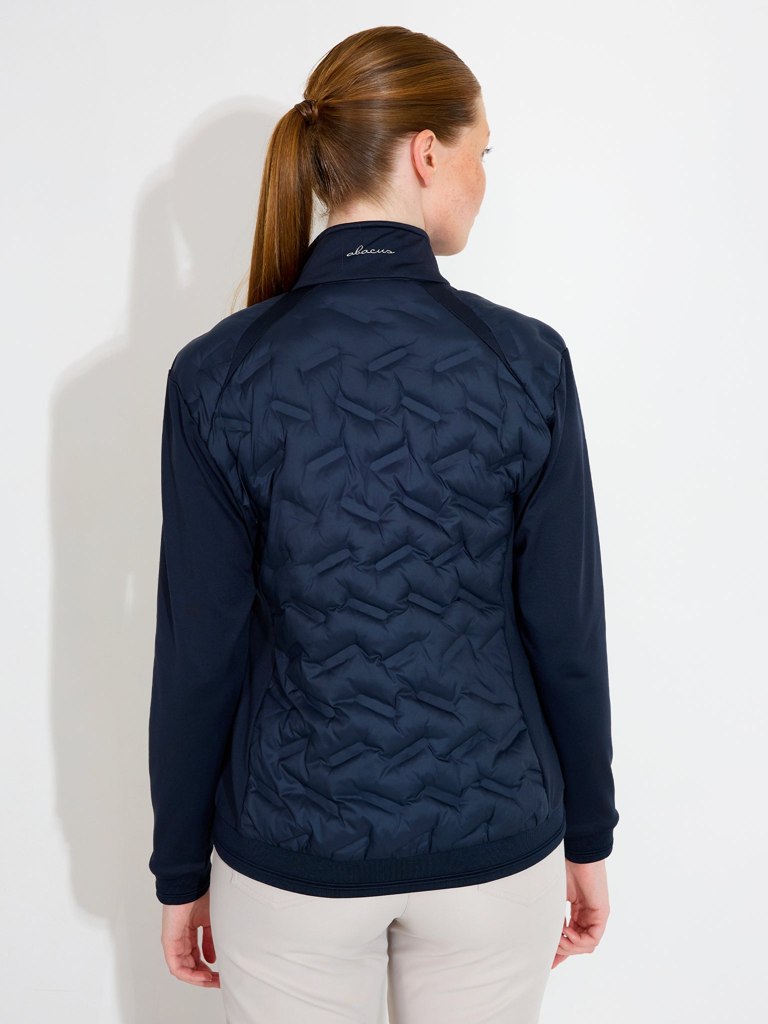 Lds Portrush hybrid jacket - Solheim Cup-themed - navy-3