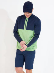 Mens Erne midlayer - apple/navy