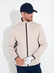 Mens Kingsbarns hybrid jacket - clam melange