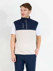 Mens Kingsbarns hybrid vest - navy