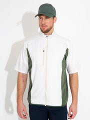 Mens Lanark stretch windshirt - clam