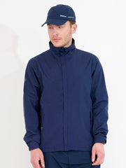 Mens Links stretch rainjacket - navy