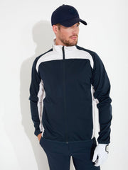 Mens Muirfield softshell jacket - navy/clam