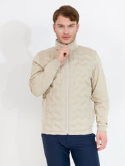 Mens Portrush hybrid jacket - lt.sand