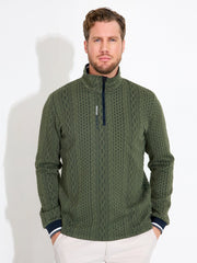 Mens Woburn midlayer - forest