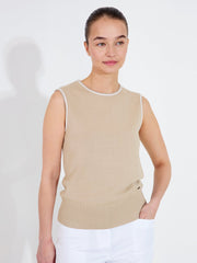 Lds Niblick sleeveless - lt.sand