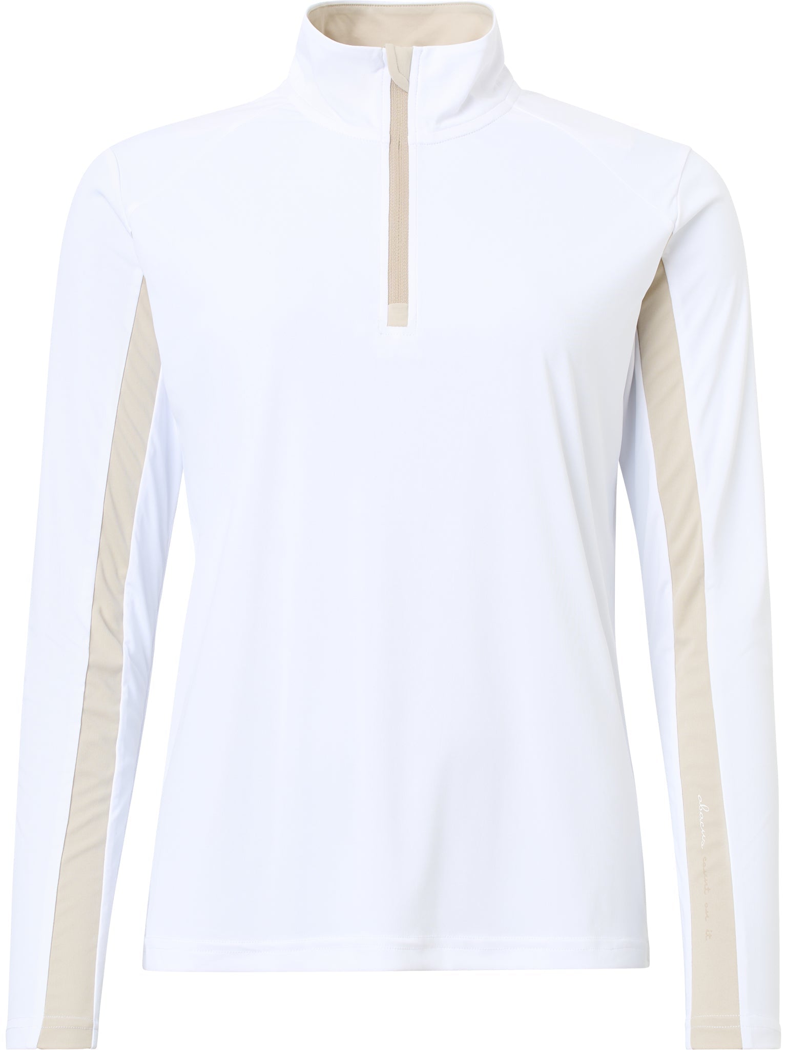 Lds Aloha UV longsleeve - white/lt.sand – Abacus Sportswear