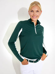 Lds Aloha UV longsleeve - course green