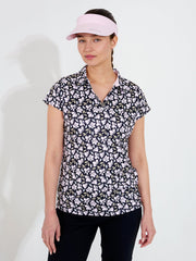 Lds Victoria drycool cupsleeve - black flower