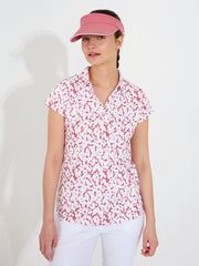 Lds Victoria drycool cupsleeve - dusty rose