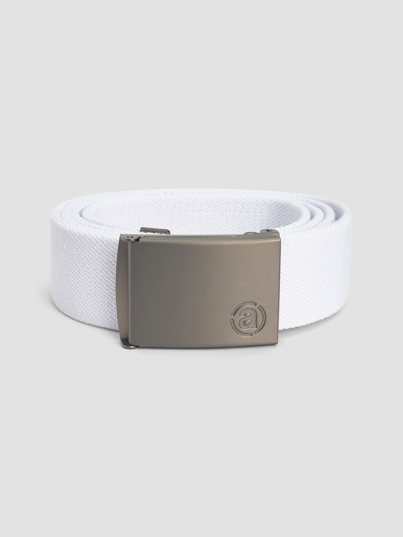 Mens Hirsel belt - white