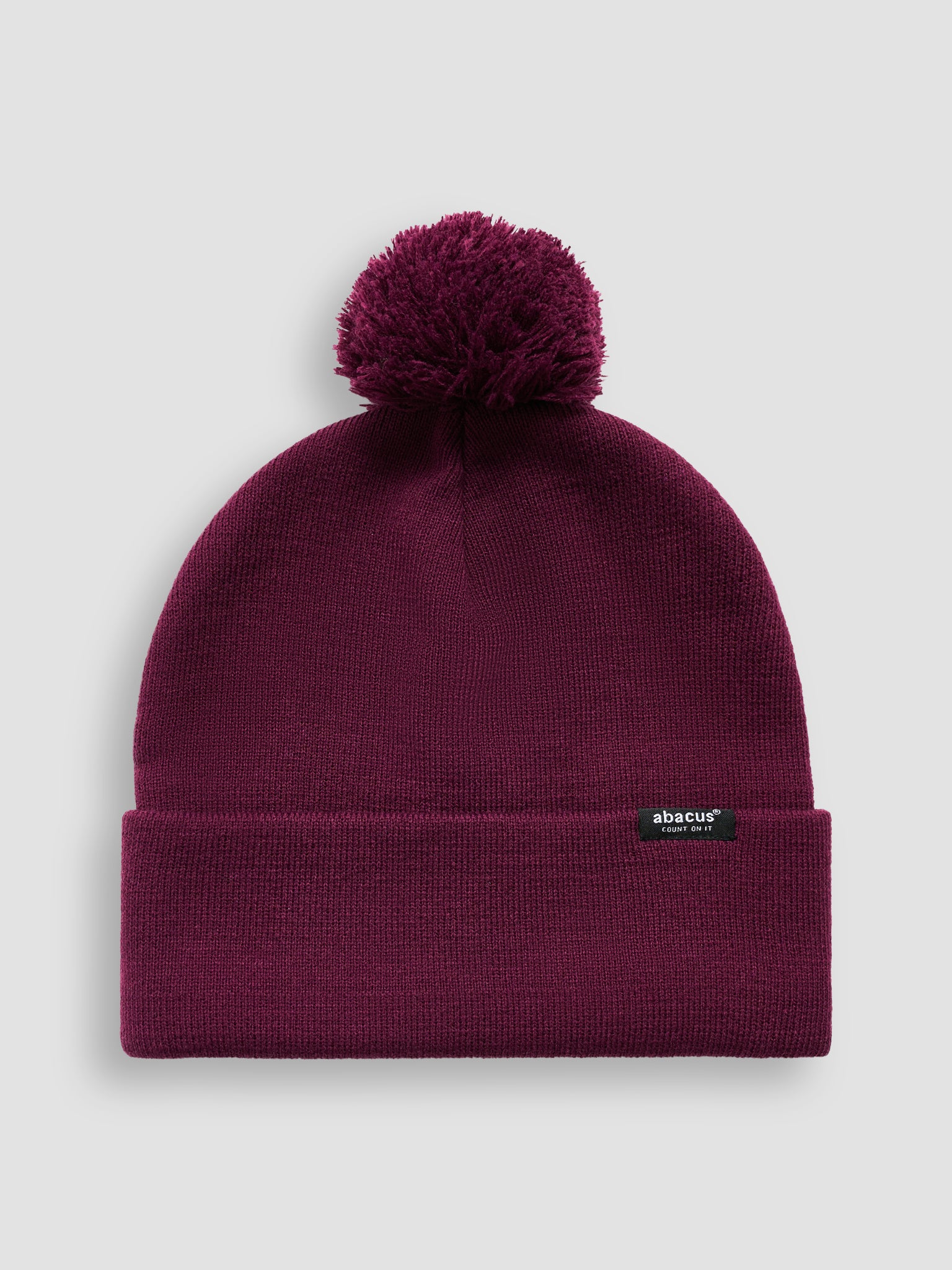 Edison knitted hat - beetroot