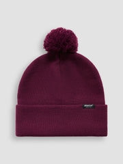 Edison knitted hat - beetroot