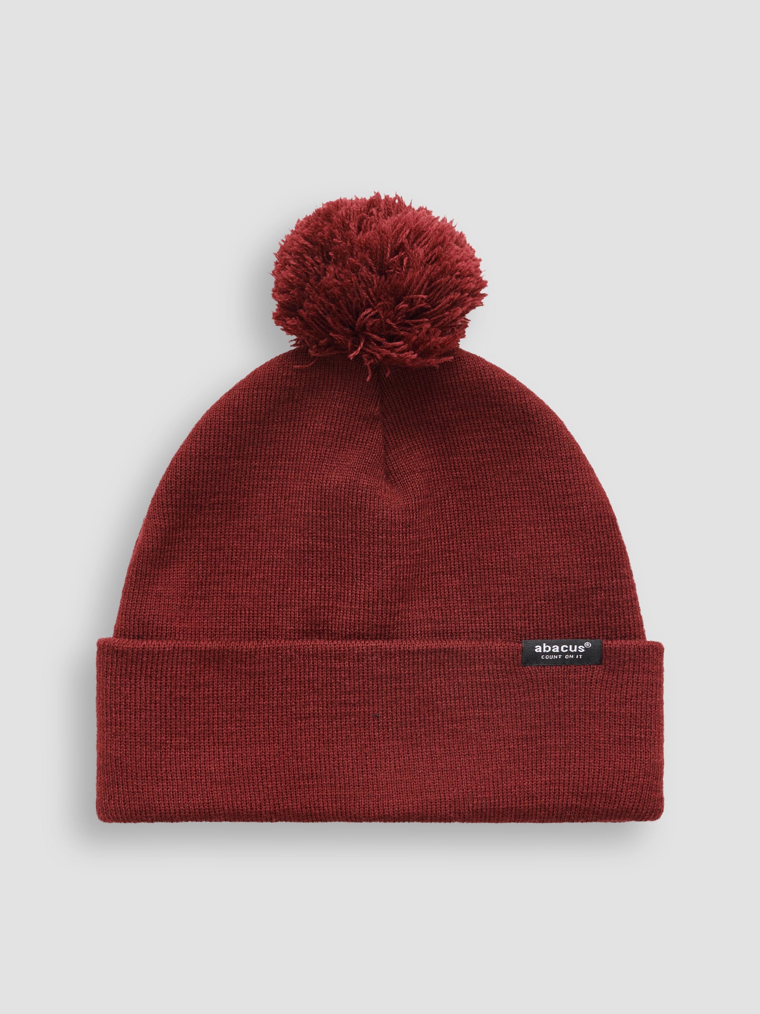 Edison knitted hat - cranberry