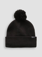 Edison knitted hat - black