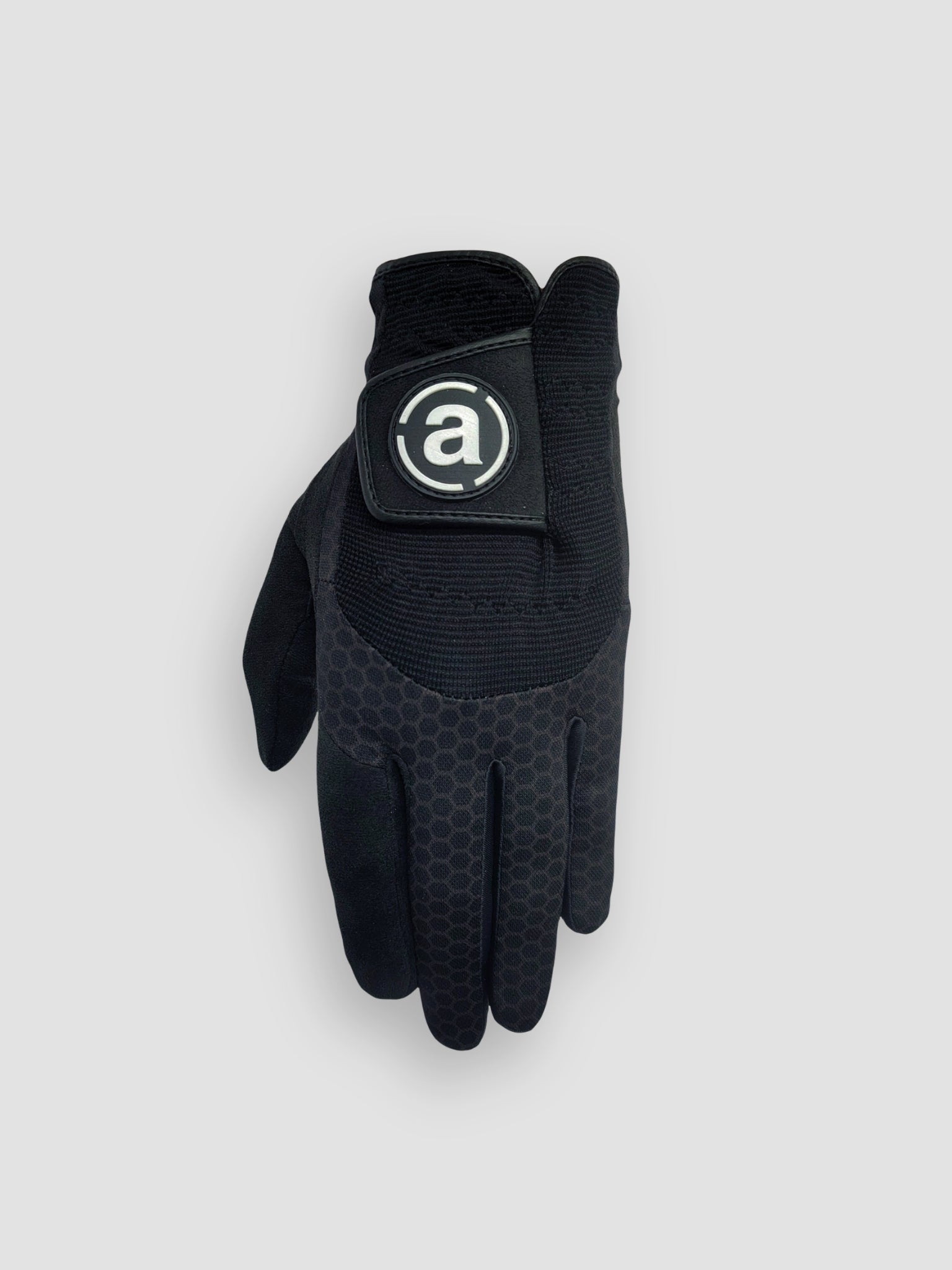 Mens abacus rain glove, left - black