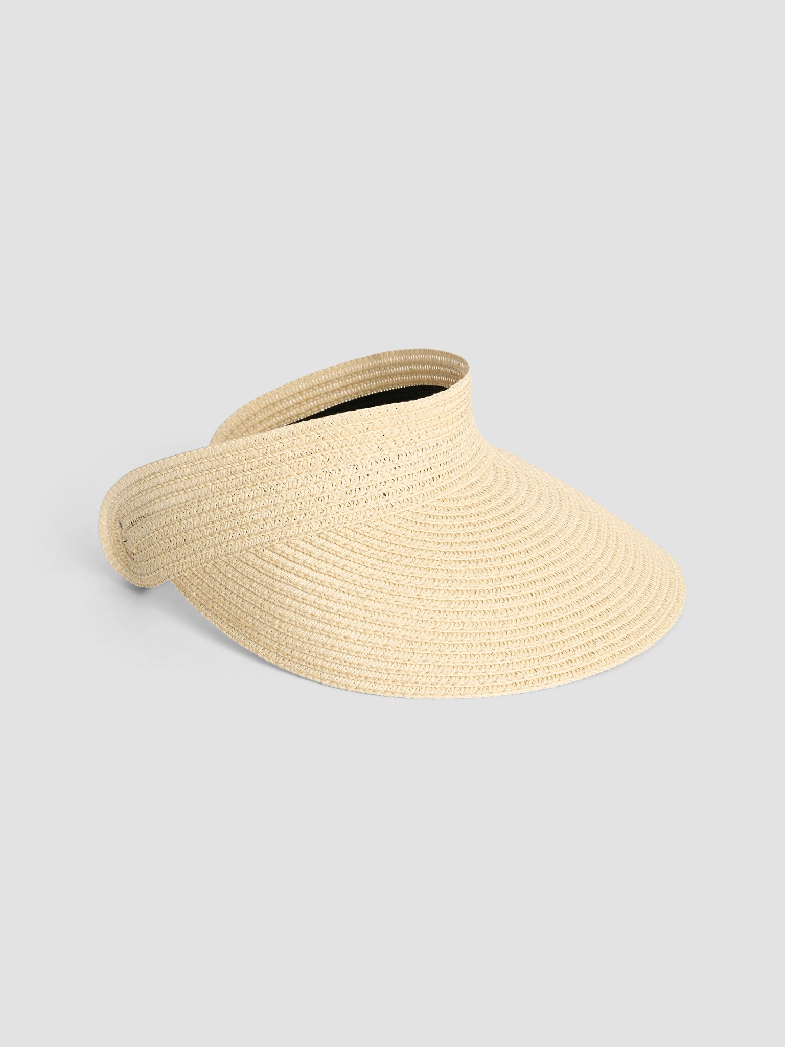 Lds Margaret straw visor - sand