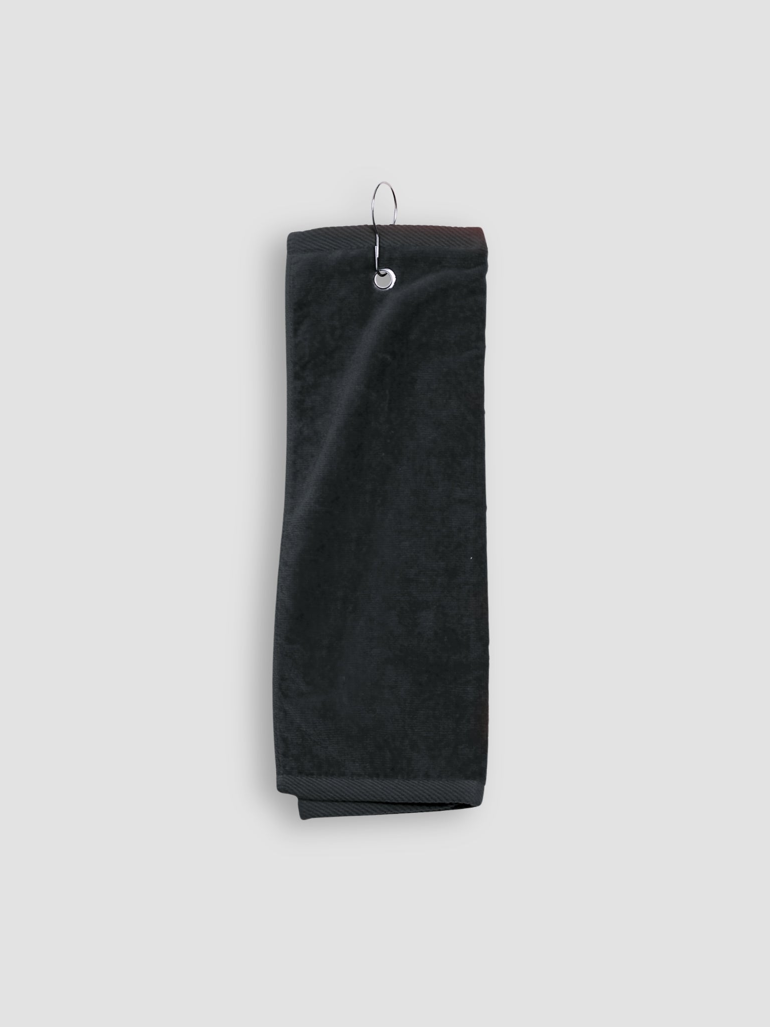 Bag towel plain - black
