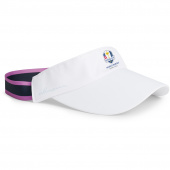 Lds Ryder Cup visor - white/iris