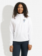 Lds RC25 Cradoc halfzip fleece - white Lds RC25 Cradoc halfzip fleece - white