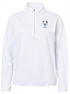 Lds RC25 Cradoc halfzip fleece - white Lds RC25 Cradoc halfzip fleece - white