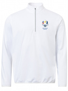 Mens RC25 Cradoc halfzip fleece - white Mens RC25 Cradoc halfzip fleece - white