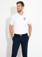 Mens RC25 Hammel recycled polo - white Mens RC25 Hammel recycled polo - white