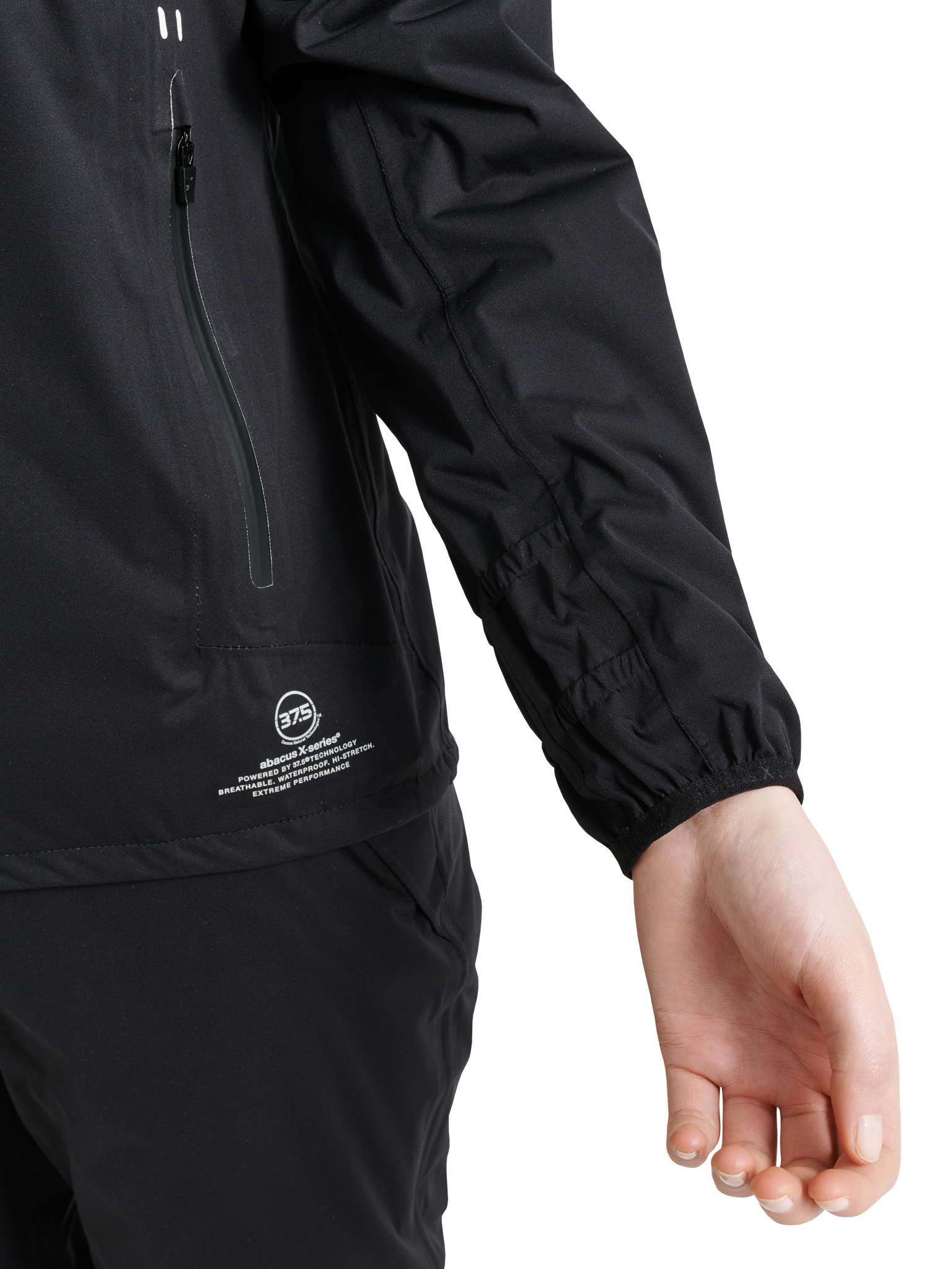 Lds Pitch 37.5 technology rainjacket - black