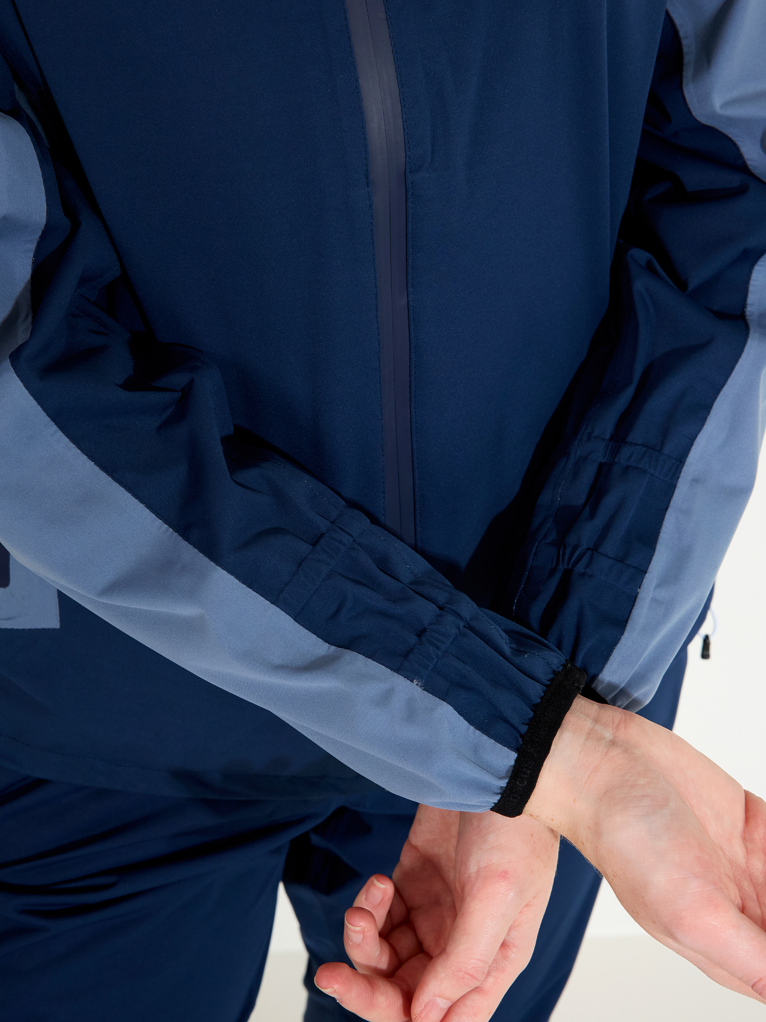 Lds Pitch 37.5 technology rainjacket - dusty blue