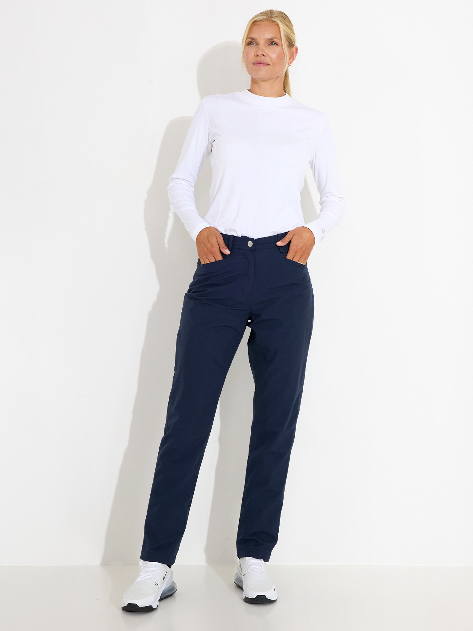 Lds Links warm waterproof trousers - navy