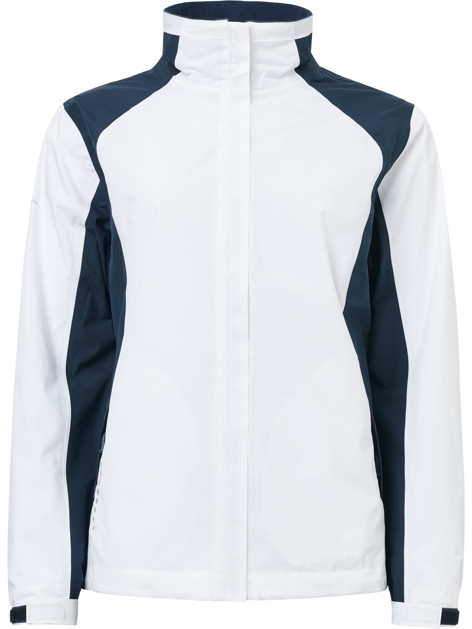 Lds Links stretch rainjacket - white/navy