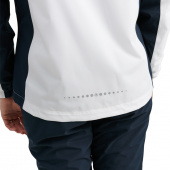 Links stretch rainjacket - white/navy