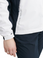 Lds Links stretch rainjacket - white/navy Lds Links stretch rainjacket - white/navy