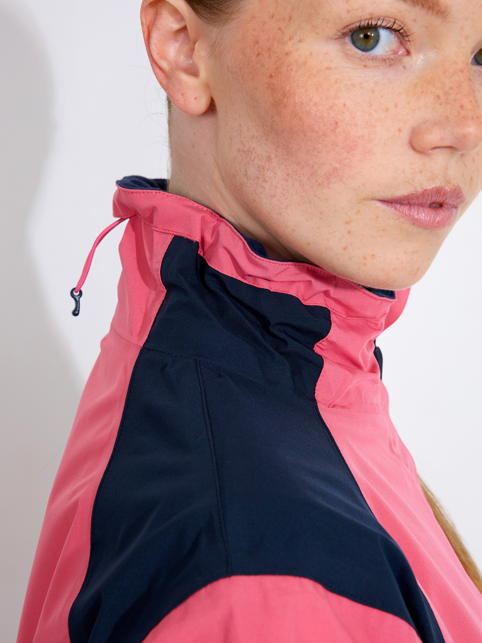 Lds Links stretch rainjacket - lipstick