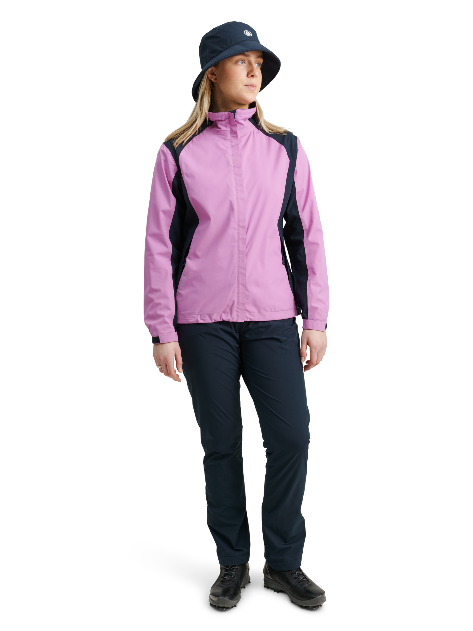 Lds Links stretch rainjacket - iris